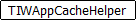 TIWAppCacheHelper