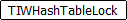 TIWHashTableLock