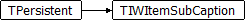 TIWItemSubCaption