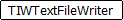 TIWTextFileWriter