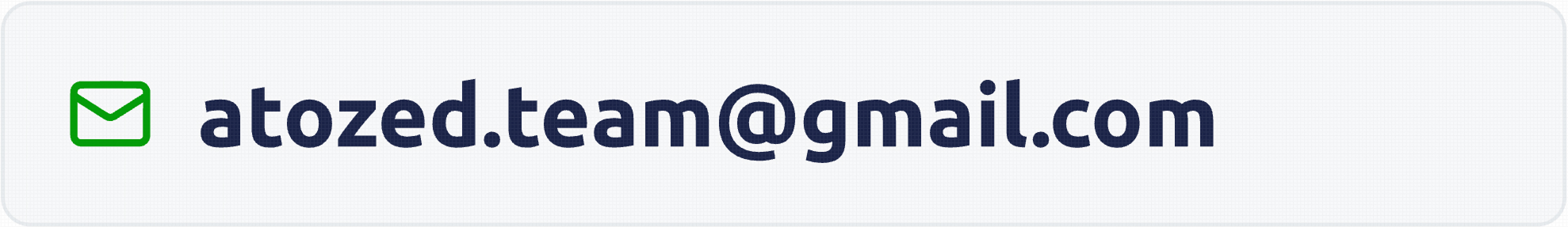 atozed.team@gmail.com
